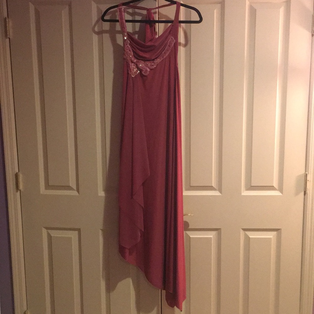 BouBou Mauve Asymmetrical dress